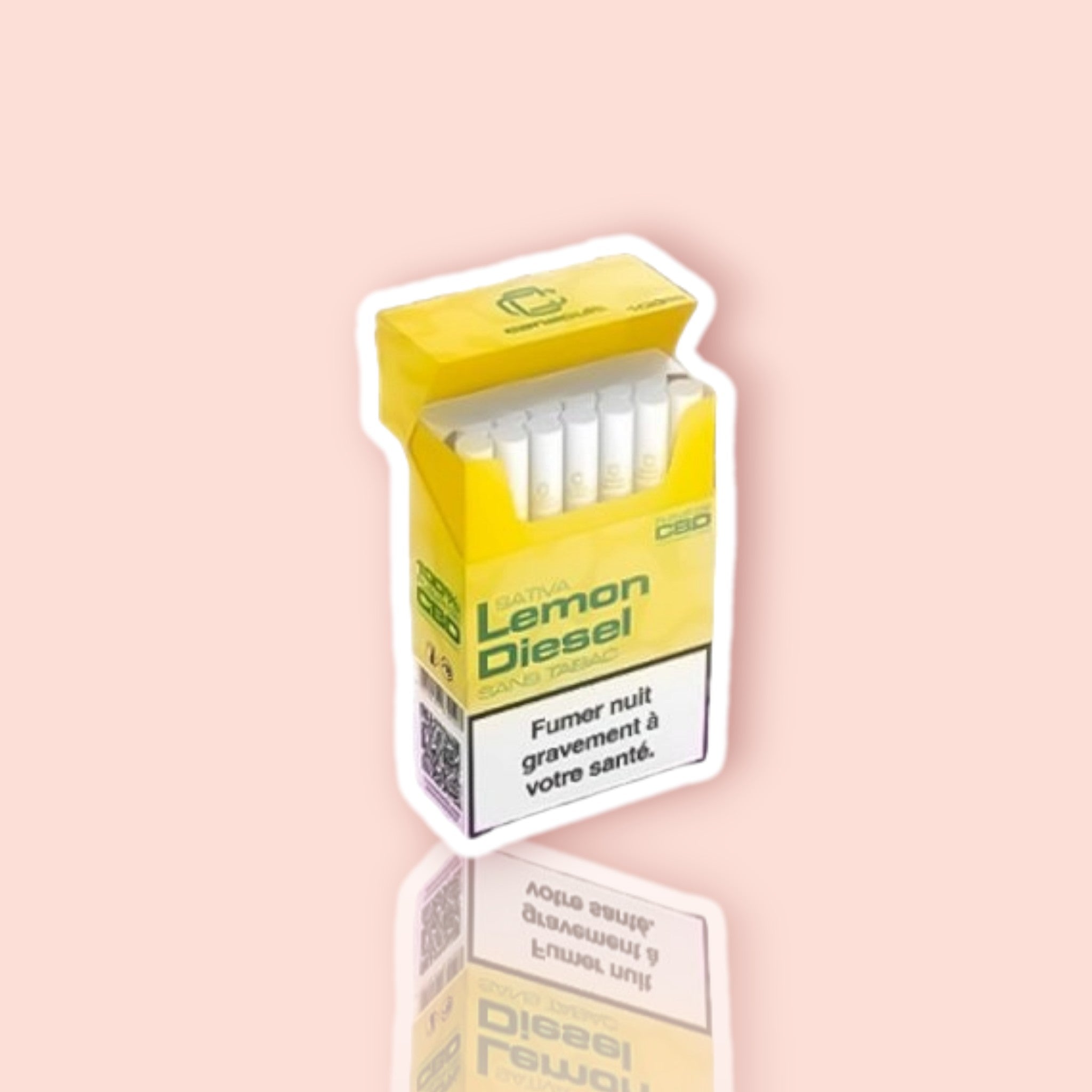 Cigarettes CBD Lemon Diesel - Canacult by Liquideo